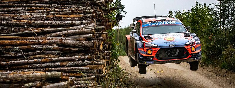 Hyundai feiert Doppelsieg bei der Rallye Estland