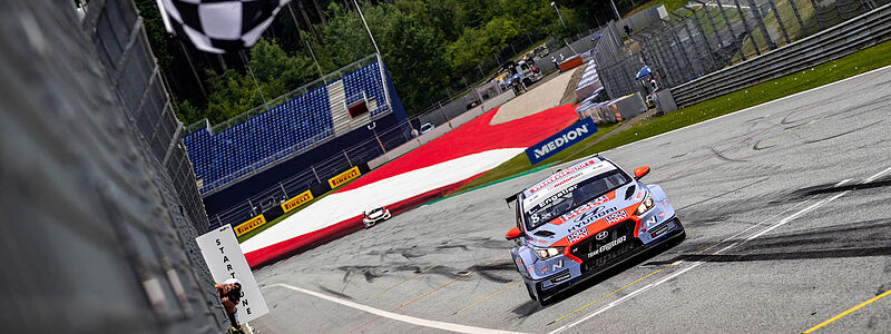 ADAC TCR Germany: Hyundai Pilot Luca Engstler feiert Podiumsplätze