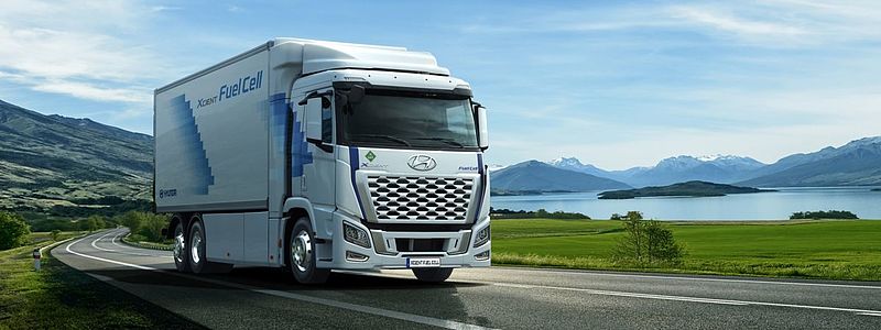 Hyundai bringt Wasserstoff-Lkw XCIENT Fuel Cell nach Deutschland