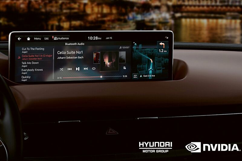 Hyundai Motor Group führt NVIDIA DRIVE Plattform ab 2022 ein