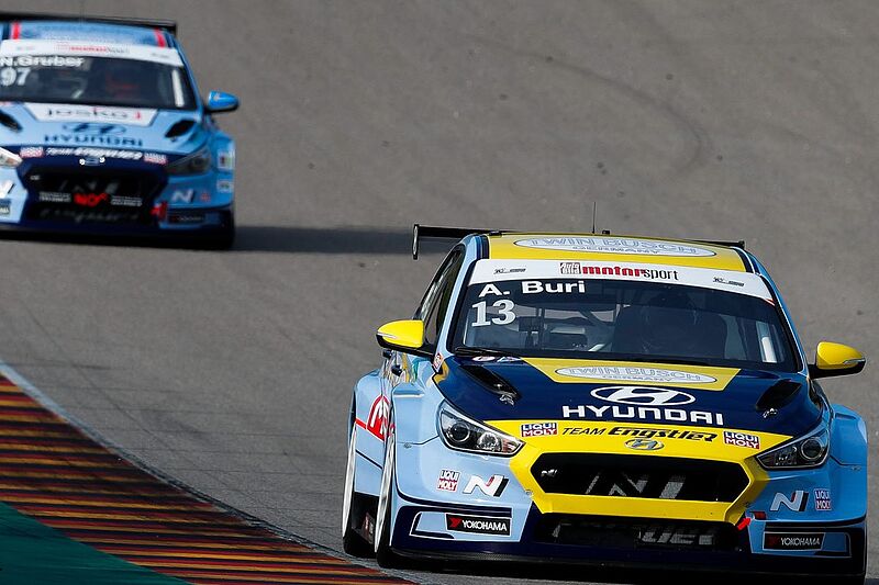 Hyundai Team Engstler mit Podiumsplatz auf dem Sachsenring